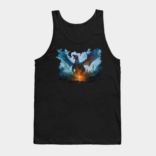 Final Boss Dragon - Game Tank Top by The Wonder View